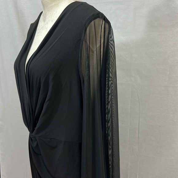 Venus Dress with Flowing Sleeves-6029 - Picture 2 of 5